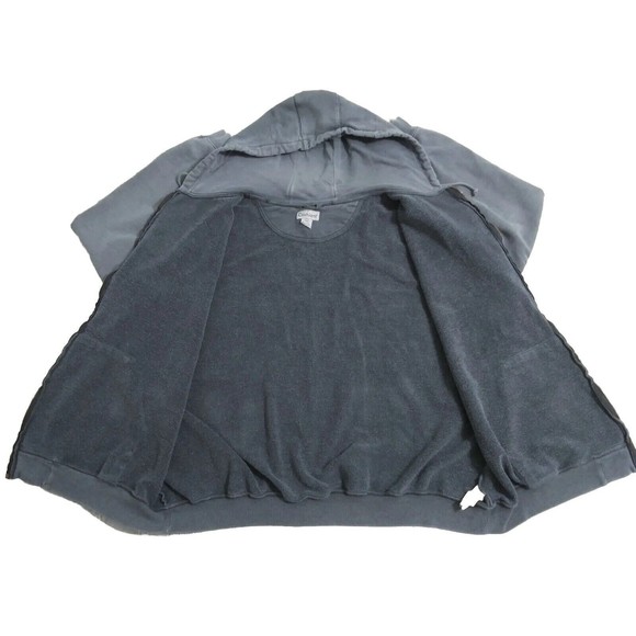 Carhartt Men's 3XL Tall Full Zip Gray  Hoodie Jacket Sweater Distressed XXXL - Picture 5 of 12